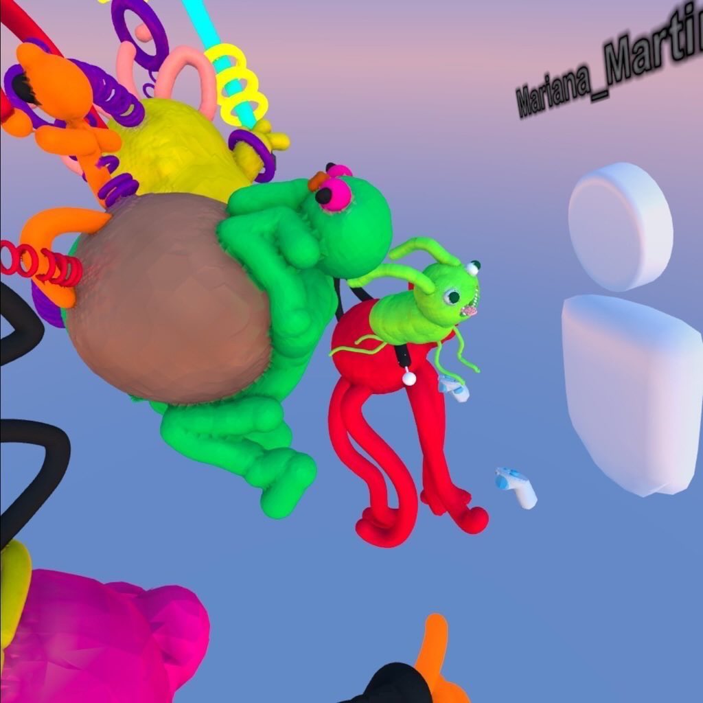 MarianaMart_'s tweet photo. Went into SculptrVR with @mumbot @FiiiDGT @MoHDI @xdefiantx for the Oculus. So much laughter 😂 “Nice Tube @mumbot” 😂😂😂
@The_GhostClub #vr #oculus #sculptrvr https://t.co/Ya7qcQjXwM