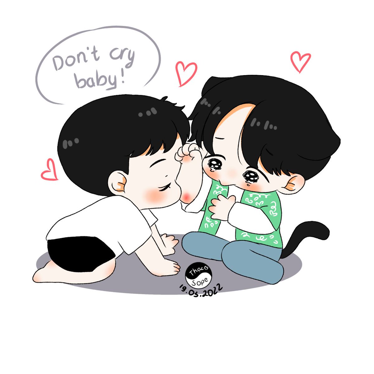 Sope_Thac's tweet photo. Don't cry baby 🥺
#sope
#Thạc https://t.co/TwDMqAMw1t