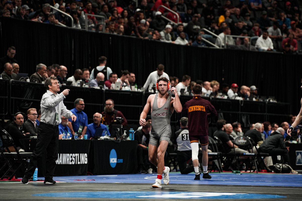HokiesWrestling's tweet photo. 𝐊𝐨𝐫𝐛𝐢𝐧 𝐌𝐲𝐞𝐫𝐬.
Two-Time All-American. 

Thank you for choosing us to be your family these last four years. One of the best to ever represent Virginia Tech. What a career for Korbanzo Beans! 

Once a Hokie, always a Hokie 🦃 🧡 https://t.co/JNzN1Errw9