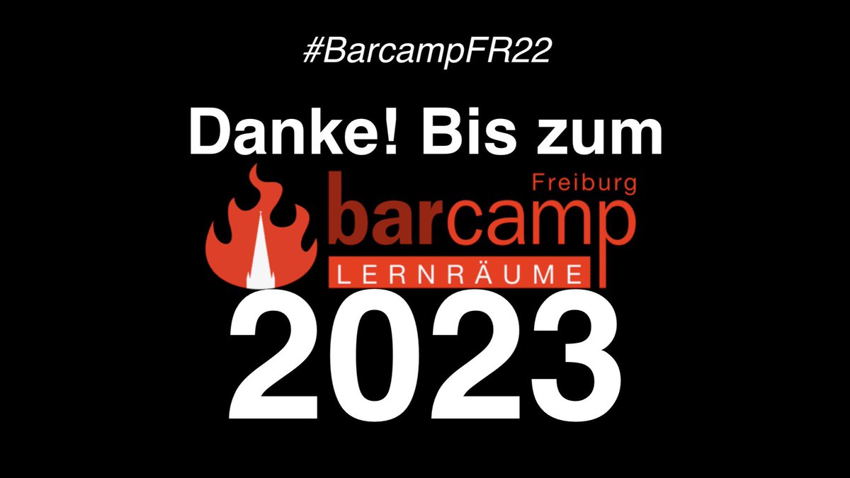 Barcamp Freiburg tweet media