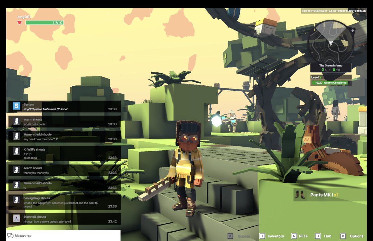 CryptoZing001's tweet photo. @TheSandboxGame I just participated in the daily #SandboxAlphaS2Contest for a chance to earn up to 1,000 $SAND! Starting March 19 - Gather the equipment. Check out my screenshot below!
👇 #SandboxAlphaS2 https://t.co/pmeeWQAR2e