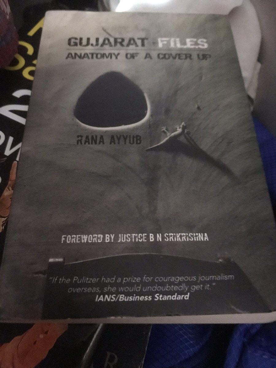 Sameer_Abrham's tweet photo. Finally I got trending book Gujarat files @RanaAyyub . https://t.co/BJssSp3TGh