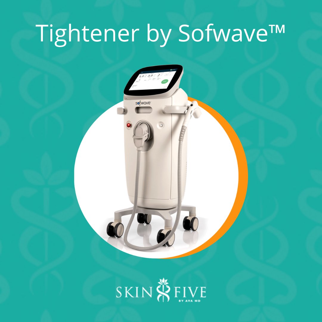 Tightener by Softwave™ is perfect for anyone that doesn't quite want a facelift, but wouldn’t mind getting rid of some fine lines and wrinkles. 

Learn more: loom.ly/qPQczig

#medspa #skinfivebyavamd #sofwave