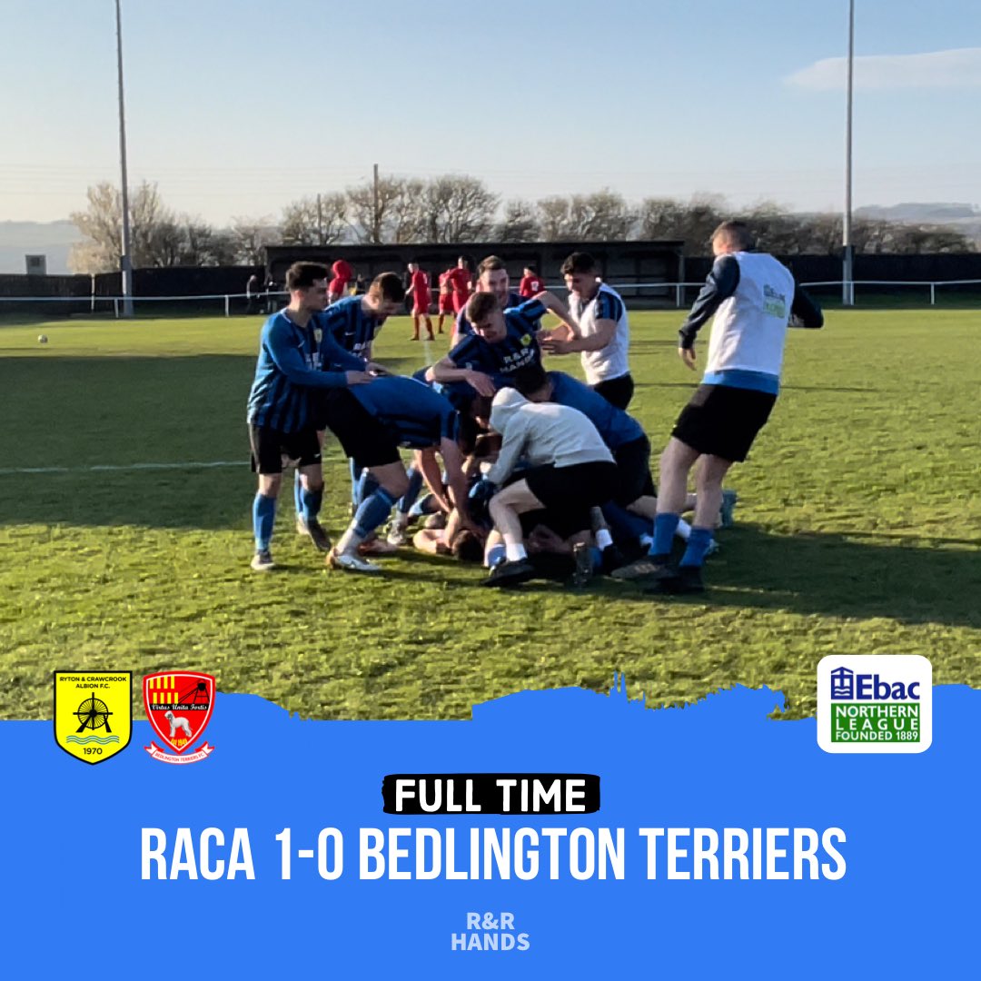 FT | RACA 1-0 Bed

Lee Waugh’s 92nd minute free kick wins it!

#RACA🔵⚫️
