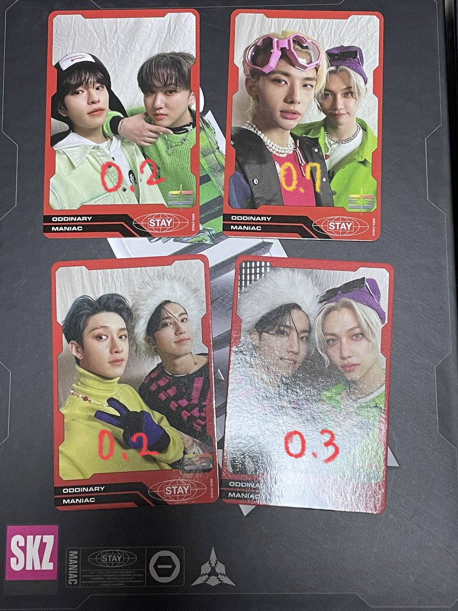 Max05K's tweet photo. 스트레이키즈 매니악 오디너리 포카 양도합니���
❤️DM

스키즈 방찬 창빈 리노 민호 현진 한 지성 필릭스 용복 승민 아이엔 정인 포토카드 판매 미공포 알라딘 신나라 아이디카드 유닛 보상포카 straykids oddinary maniac pc photocard skz wts https://t.co/8vBFrrdpES