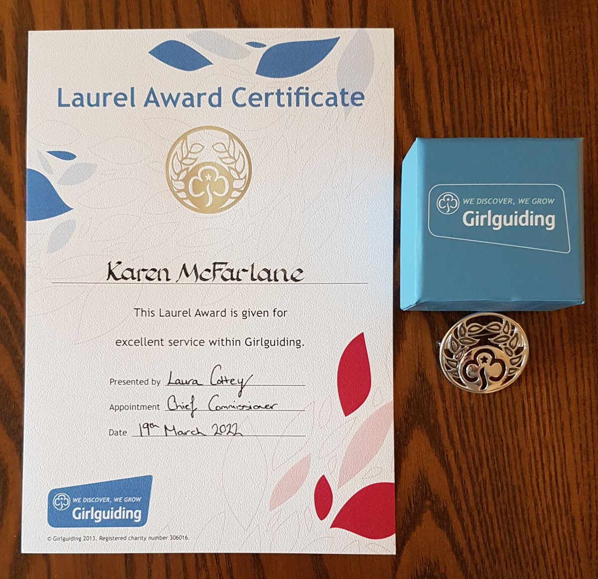 Karen McFarlane CMG tweet media