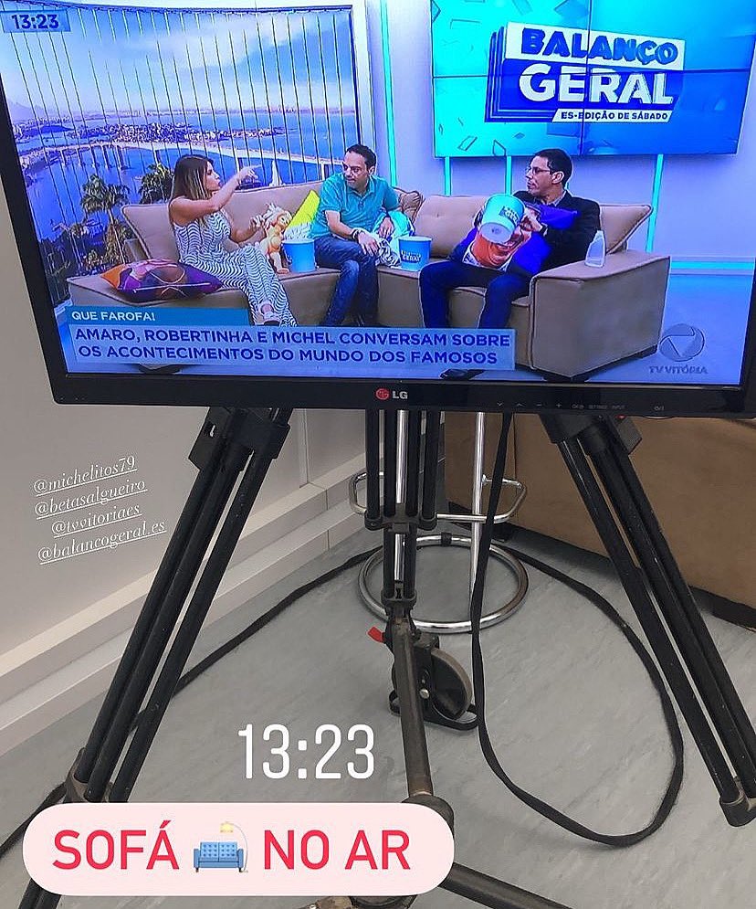 Michelitos79's tweet image. Líder absoluto !! Faço muita coisa na tv e fora dela (nem sei como dou conta kkk ) , mas eu amo o #sofazão e o carinho que o povo tem por ele !! #vemgente @tvvitoriaes