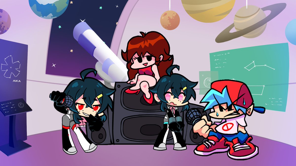 EthanTheCreater's tweet photo. Evil Kou kidnapps Kou in Friday Night Funkin
#fnfkou #KOUday https://t.co/t5vgcV1W4J