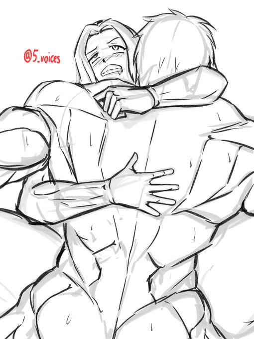 今月の支援絵はムキムキタケルきゅんとミミちゃんのおセックス。下描きで描いたタケルきゅんの筋肉がペン入れで半分隠れちゃうので載せる。 