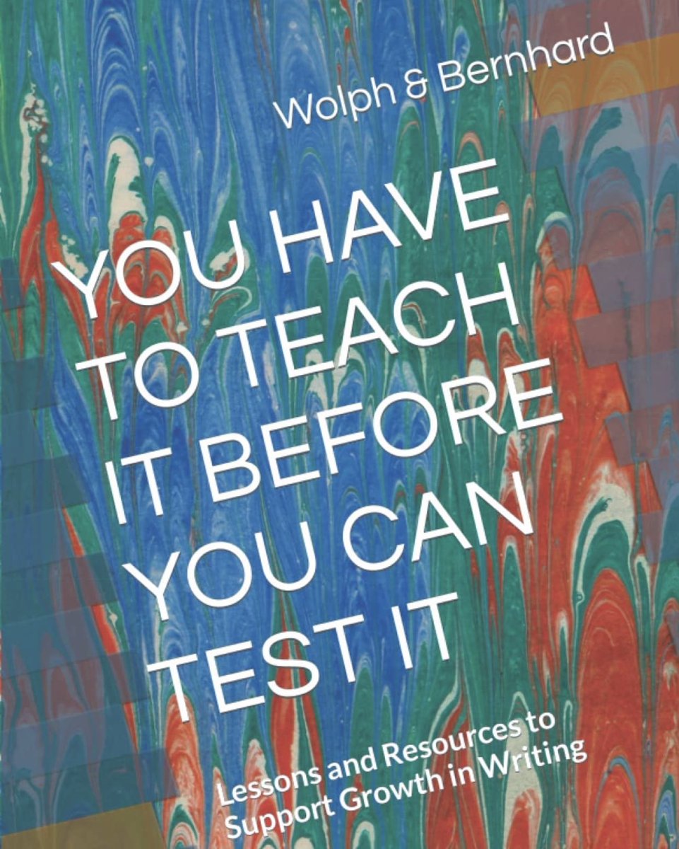 I cannot wait to read this 💎📗 Jean Wolph has been the Director of ⁦<a href="/LouisvilleWP/">Lou. Writing Project</a>⁩ ⚜️ for more than 25 years. Many years of expertise went into this 📗 book!