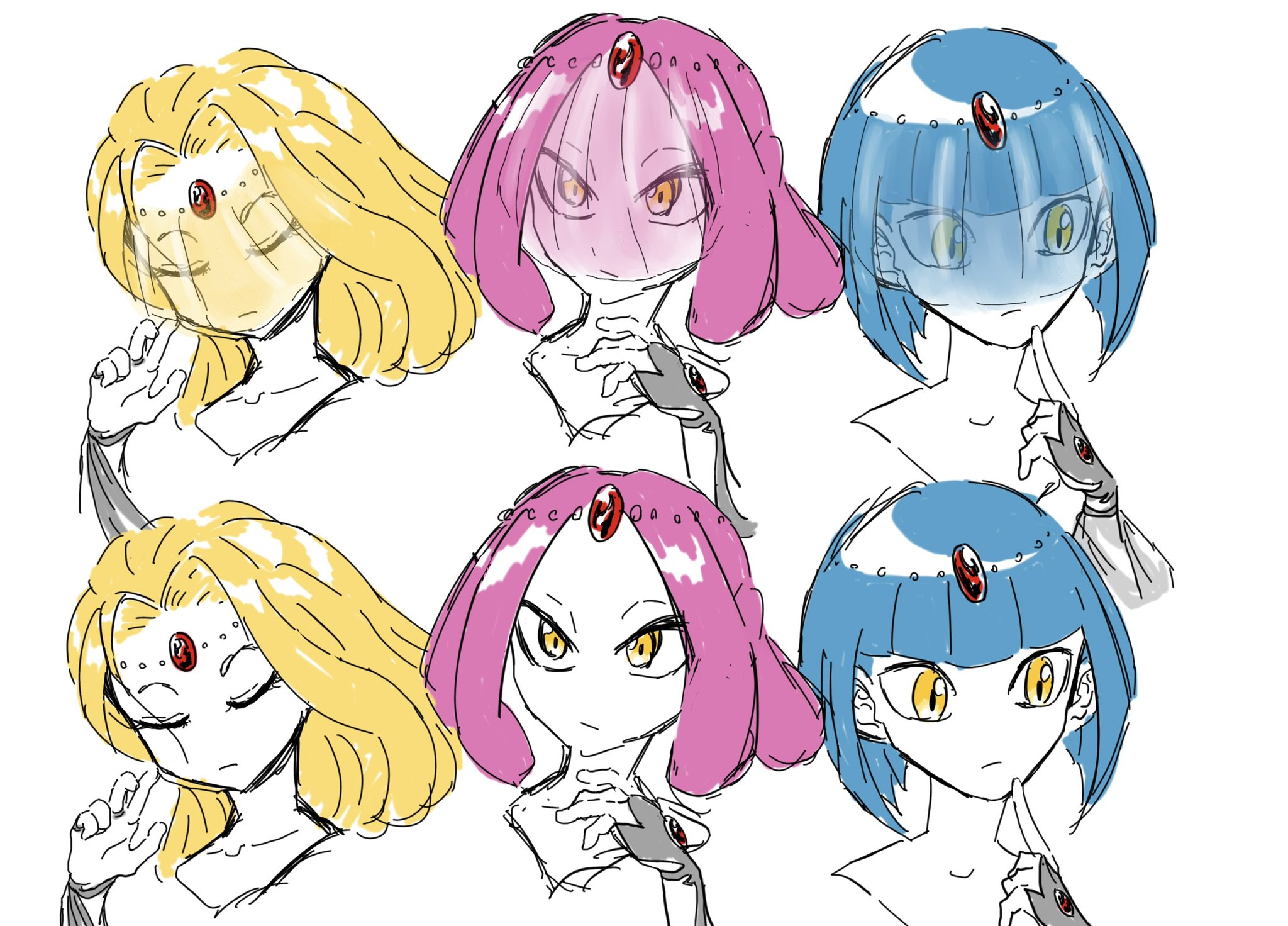 すげ ユクシー エムリット アグノム擬人化 T Co Rtzjmgtxu9 Twitter