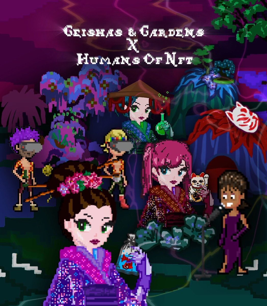 HumansNft's tweet photo. 🌸 Humans of NFT x Geishas&amp;Gardens 🌸

We're giving away 50 WL spots to G&amp;G, courtesy of their team!

to enter ; 👇
☑️ like and RT this tweet
☑️ follow @geishasgardens X @HumansNFT
☑️ tag 3 frens
☑️ Join Discord

 https://t.co/gYqRAVpEyI

picking winners in 48 hours https://t.co/8EdEo79rjR