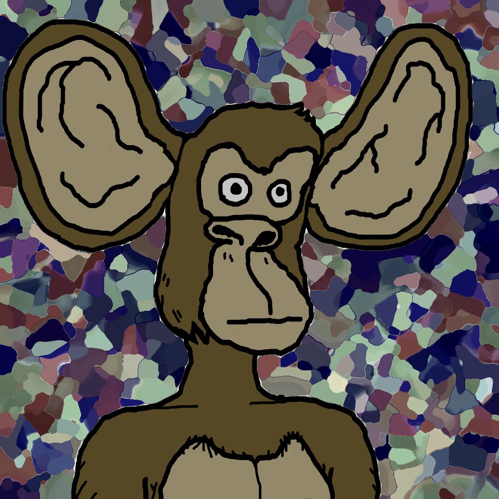 ApesforPoors's tweet photo. Spotlight: Dumbo the Ape
With a mighty flap of his ears, Dumbo ascends majestically into the clouds!
...yeah, this one hasn't sold yet lmao.
#NFTcollections #OpenSeaNFT #PolygonNetwork https://t.co/6kUNeXsbe0