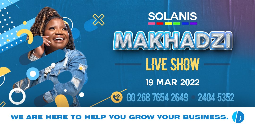 Do check out <a href="/MakhadziSA/">Makhadzi</a> at Solanis tonight #eSwatini #GoodVibesOnly #posterdesign #DigitalMarketing