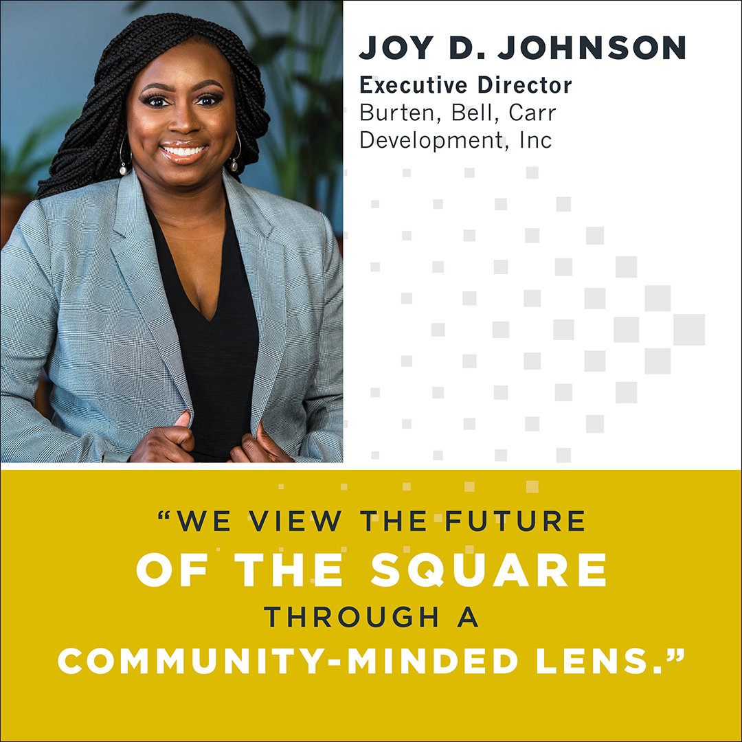 CLEProgress's tweet photo. @BurtenBellCarr's Joy Johnson: We view the future of the Square through a community-minded lens. The Square’s green space can be used in fun, innovative ways, bringing our communities closer together. #ProtectShakerSquare @CleCityCouncil @CityofCleveland https://t.co/0l9TOCxXSj