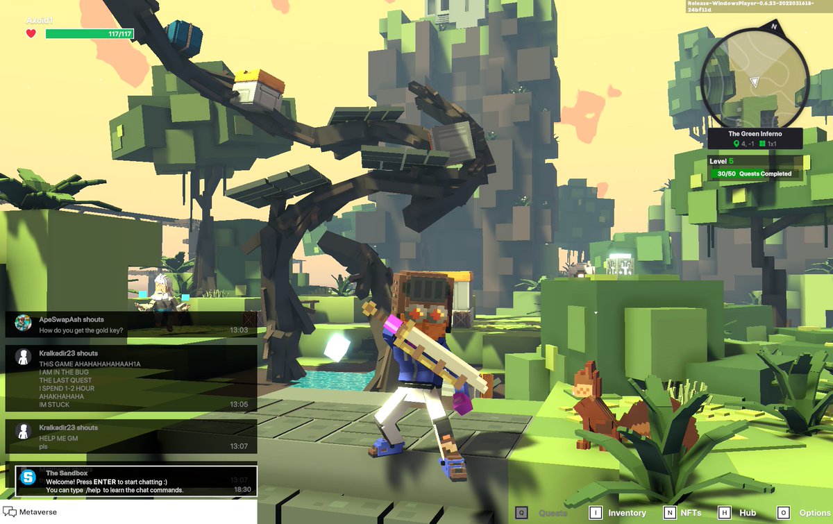 im_ooos's tweet photo. @TheSandboxGame I just participated in the daily #SandboxAlphaS2Contest for a chance to earn up to 1,000 $SAND! Starting March 19 - Gather the equipment. Check out my screenshot below!
👇 #SandboxAlphaS2 https://t.co/p9Vfr0XN5v