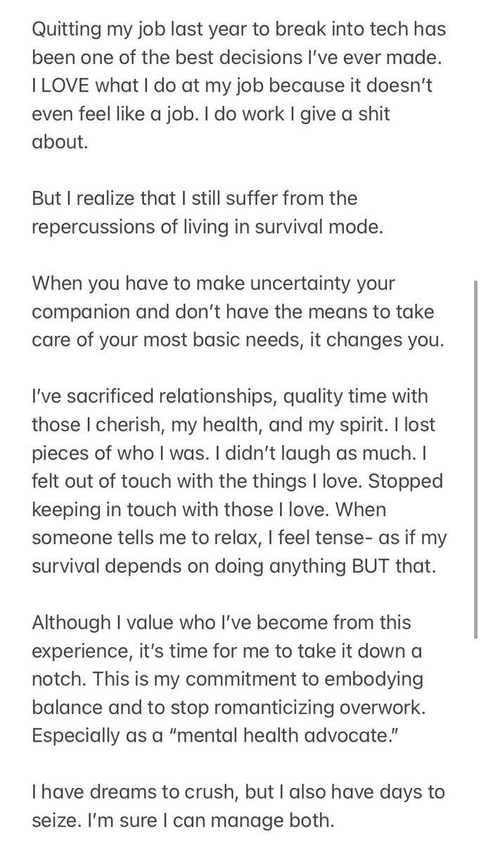 allysedotdev's tweet image. Hey everyone 🌊
I’ve missed you all and I miss writing! Here are some reflections I’ve had over the past week: