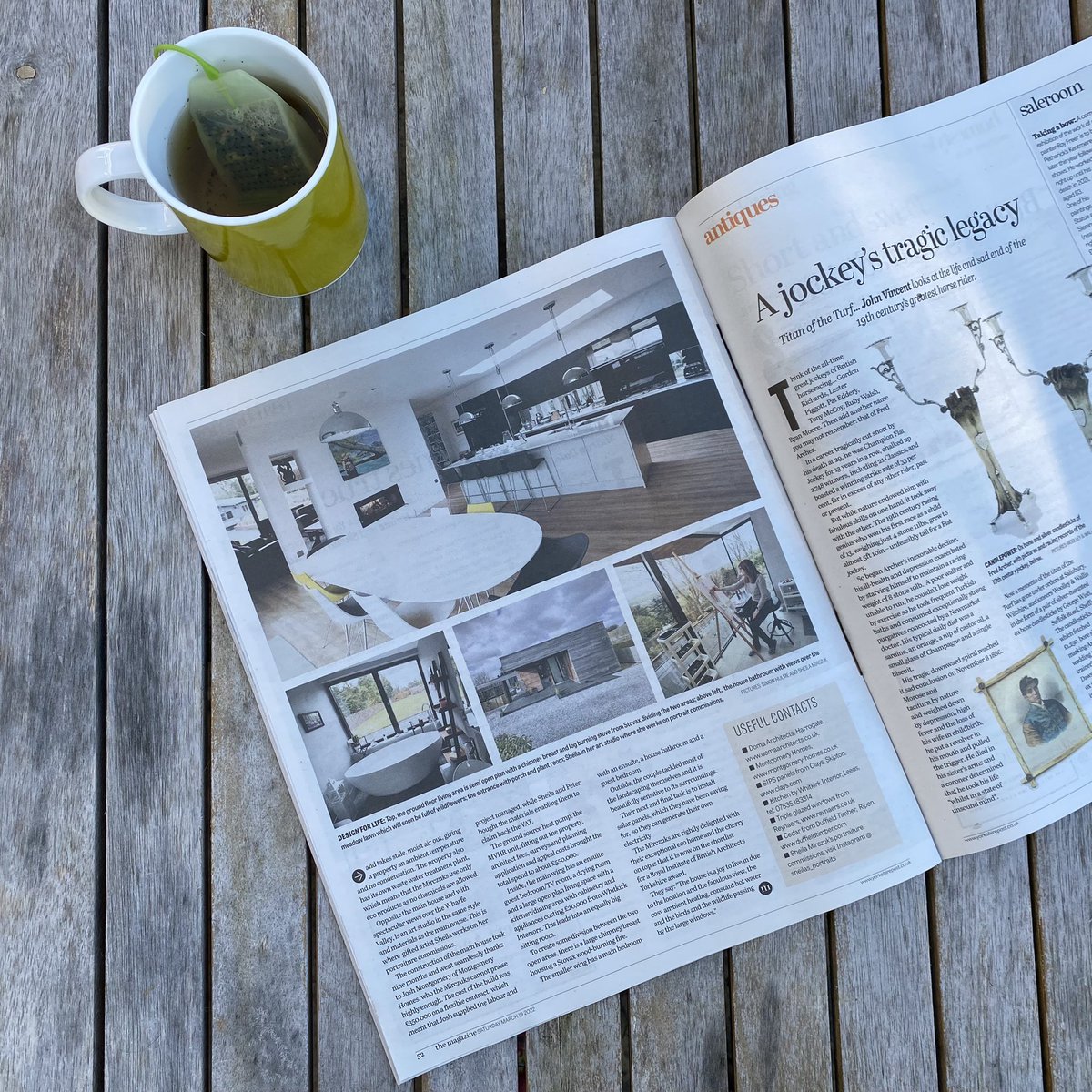 Ruth Donnelly (@domaarchitects) on Twitter photo Saturday afternoon cuppa in the garden with @theyorkshirepost Thanks <a href="/propertywords/">Sharon Dale</a> for the great article about our @ribayorkshire awards shortlisted project Courtyard House yorkshirepost.co.uk/lifestyle/home… Saturday afternoon cuppa in the garden with @theyorkshirepost Thanks <a href="/propertywords/">Sharon Dale</a> for the great article about our @ribayorkshire awards shortlisted project Courtyard House yorkshirepost.co.uk/lifestyle/home…