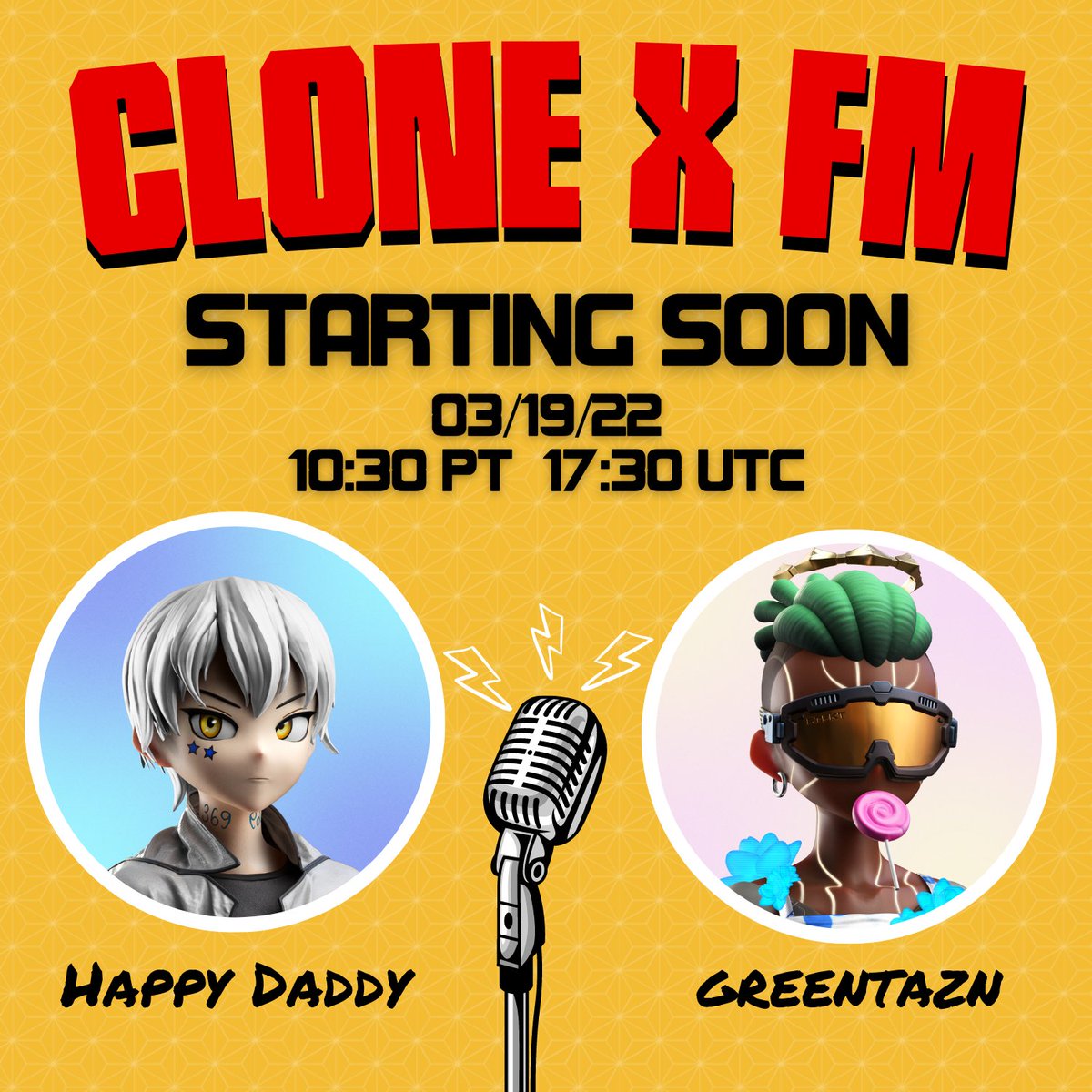 Clone X Radio tweet media