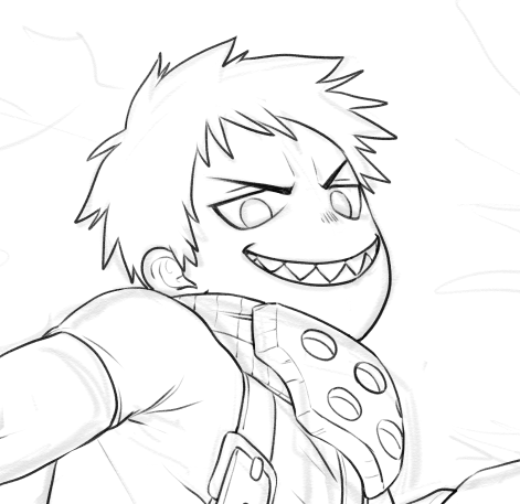 Can't stream today, but I'll try to tomorrow! I'm currently working on a Fire Force pic, do you like that anime? 👀✨ 