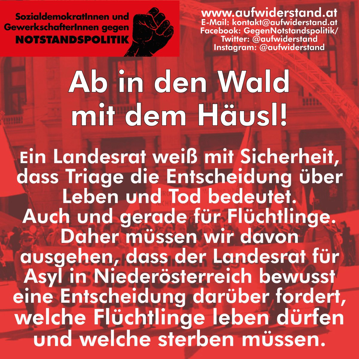 Wieder einmal kommt eine vollkommen inakzeptable Aussage von einem gewissen Herrn in #Niederoesterreich mit einer Vorgeschichte. Einer Vorgeschichte, die nur so vor #Rassismus strotzt. Ein Thread. 1/3