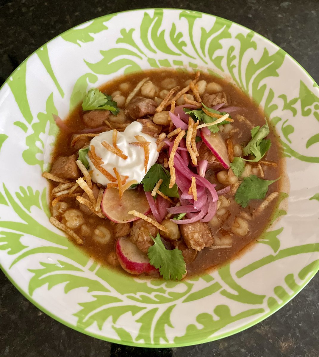 Naveena10's tweet photo. Ate at #TacoLocal for lunch yesterday, and ordered a pozole to go! ๐ https://t.co/Ca8Ks3dDcj