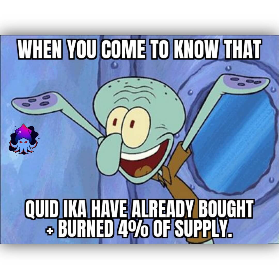 QuidMemes's tweet photo. #altcoin #saitama #shibainu #shiba #shibarmy #ShibainuCoin #kishu $kishu #dogecoin #doge $doge #floki $floki #hokk $hokk #eth $eth #ethereum #quid $quid #money #cryptocurrency #trading #investing #investor #investment #cryptotrading #blockchain #wallstreet #quidika https://t.co/LnU7tlIun4