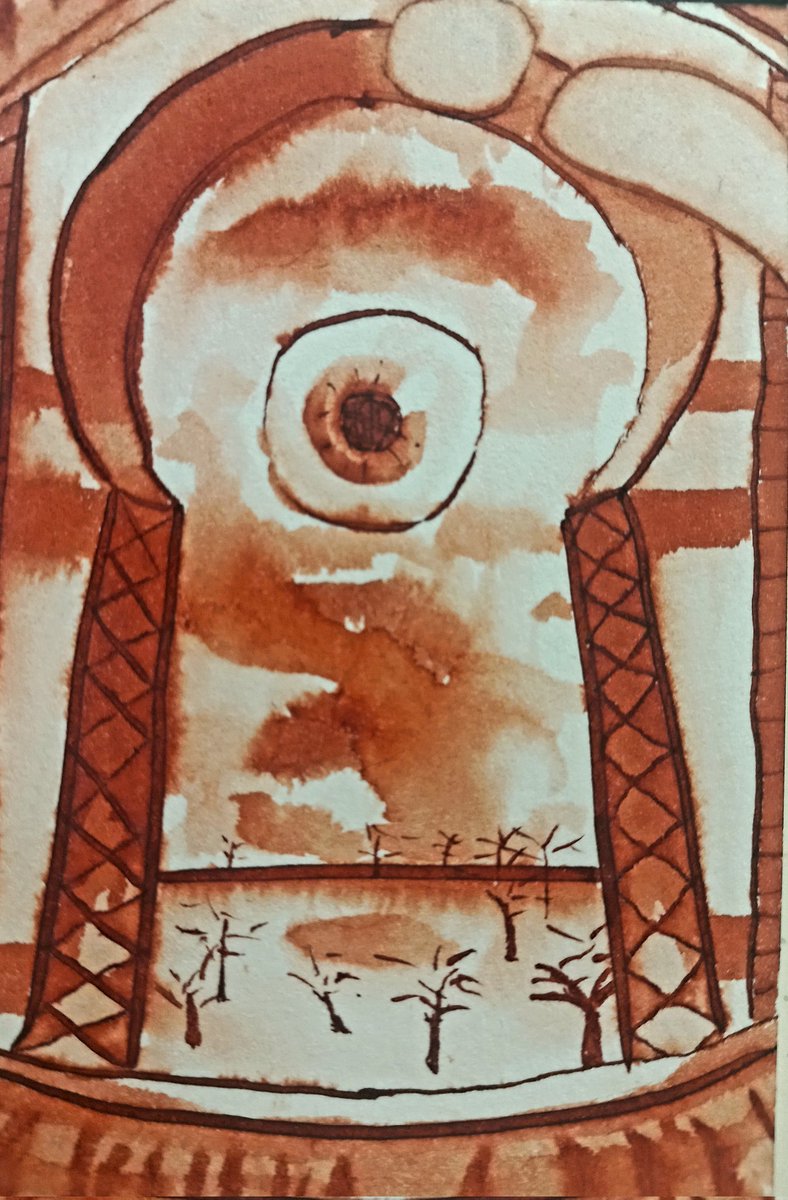 OakySnek's tweet photo. The Eye Behind the Lock
#cultistsimulator #weatherfactory #monochrome #watercolor #esoteric https://t.co/HW8vDwdaCp