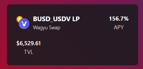 DeflixFinance's tweet photo. Come  take a look at our four new vaults released yesterday. If you want to farm stables,  the juicy $dai- $usdv vault and $busd - $usdv are here for you. 

Only on https://t.co/jERSiDSV8D

@VelasBlockchain
 
@WagyuSwap_app
 
#deflix #velas #stablecoins https://t.co/Rculiljz6Z