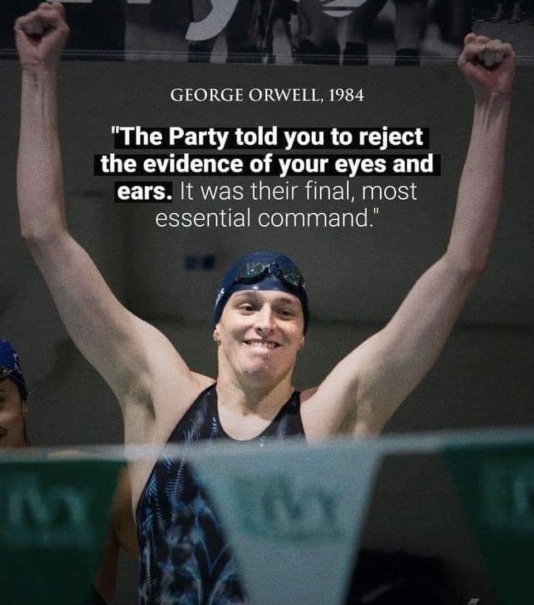RedFoxHotSauce's tweet photo. @greg_price11 Do not accept it. Do not reject the evidence of your eyes and ears. #LiberalismIsAMentalDisorder #LiberalismIsAMentalDisease #LiaThomas is a MAN! https://t.co/nBX9jhWJRR