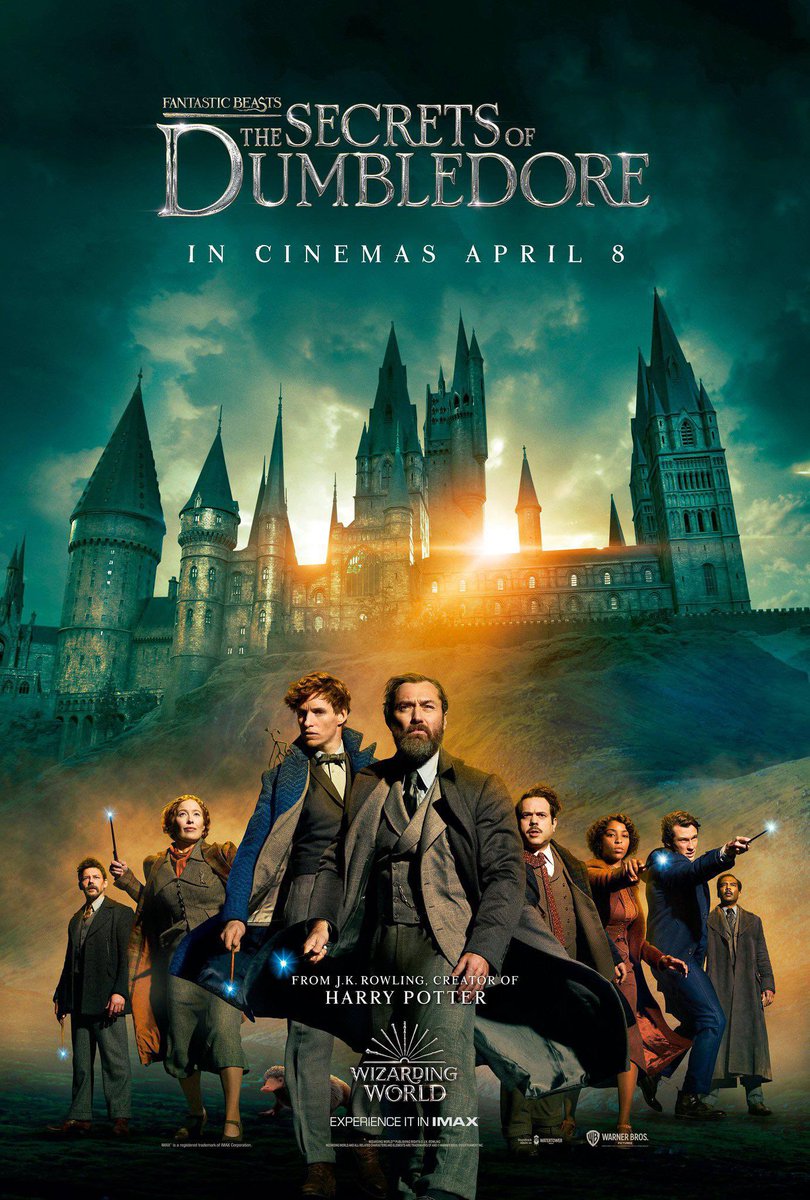Fantastic Beasts: Secrets of Dumbledore filminden yeni bir afiş yayımlandı.

Film, ülkemizde 15 Nisan'da vizyona girecek.