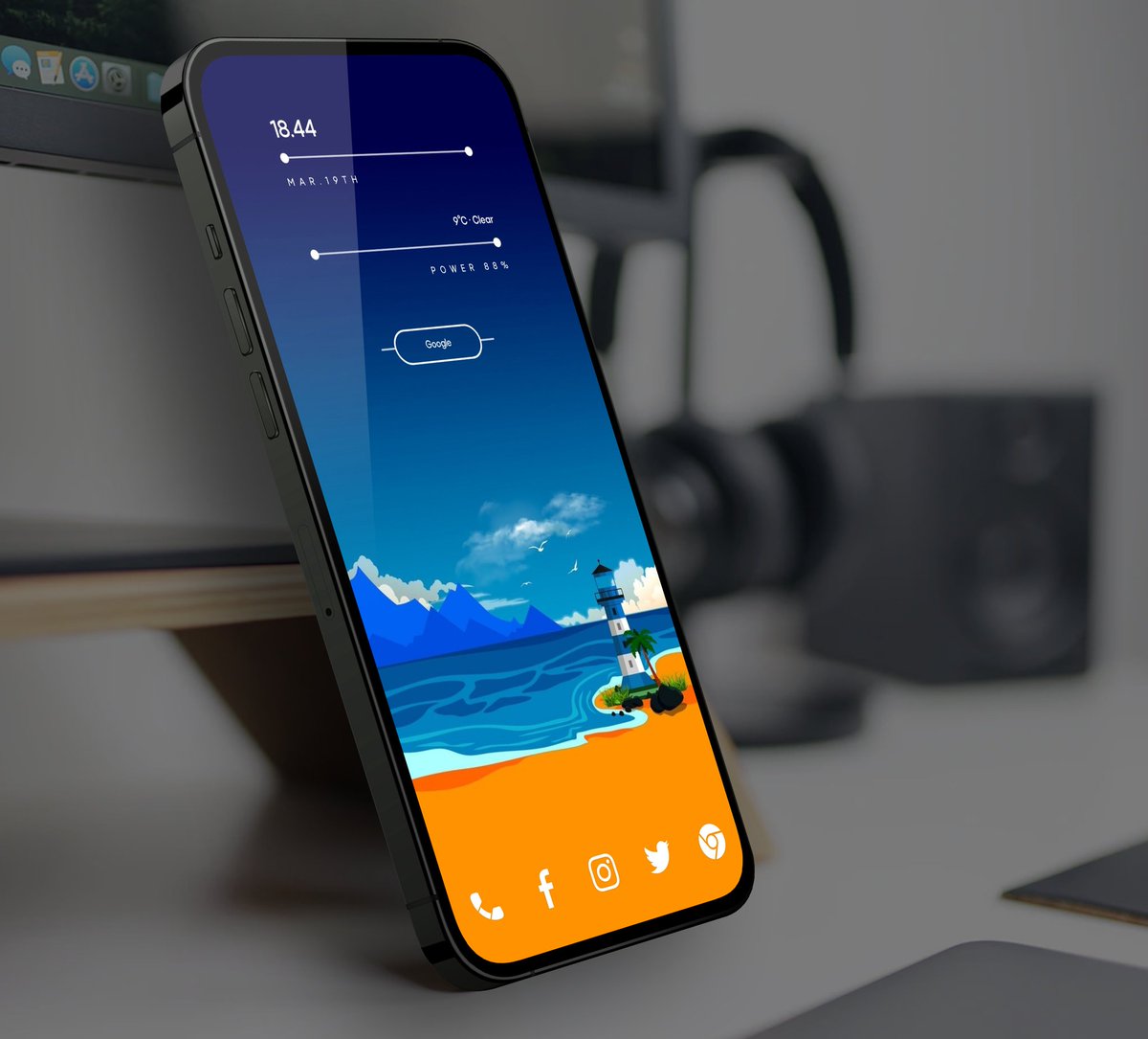 carmor1957's tweet photo. #Elementskwgt @droidbeauty. Wall Pinterest. Flight Lite icons @natewren. Template @TeboulDavid1 https://t.co/UzO1lNEZds