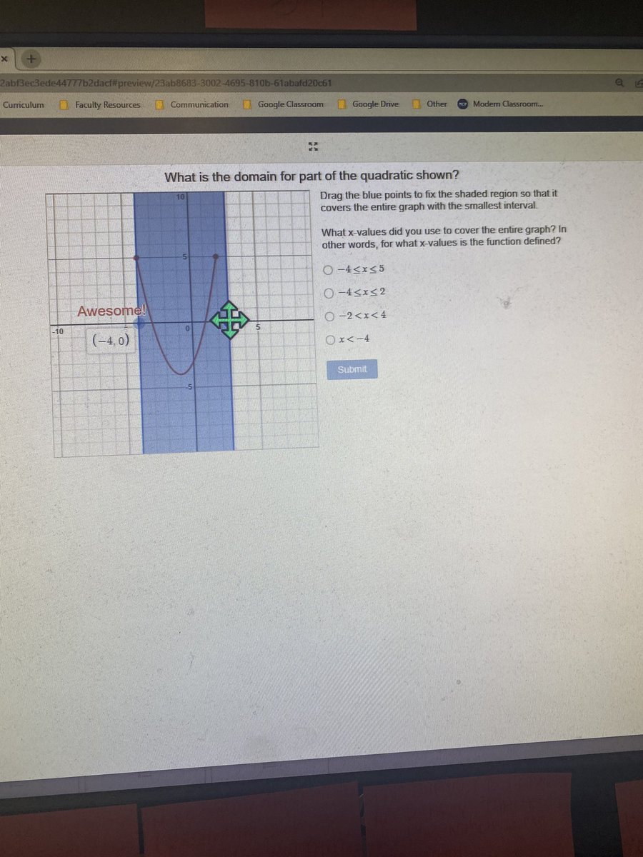 MsPMathClassWC's tweet image. Loved making these lessons come to life! Using @Desmos to create interactive lessons for our Quadratics unit. It gave visuals as well as immediate feedback! @NEISD_MATH @manelymath @AshleyPTaplin @kurt_salisbury @sachurchill #matheducation #edtech #mathonamission