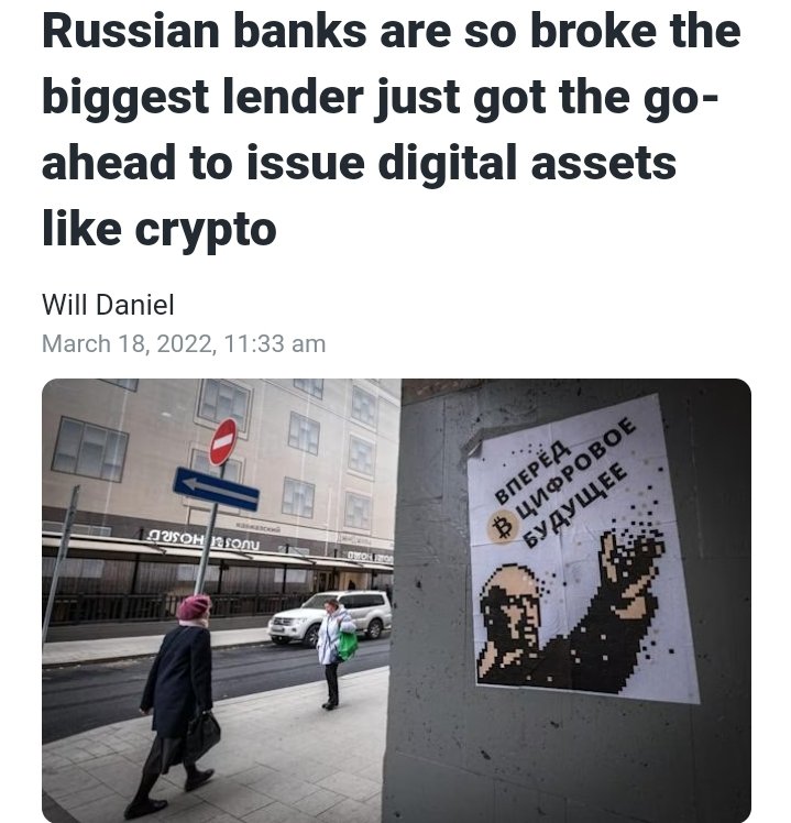 tha_builder's tweet photo. Pay attention🧐:
Blockchain platform #Atomyze(commodity crypto) became the 1st firm to receive a license in Russia to exchange digital assets. Now, #Sberbank & financial ecosystem #Lighthouse have also been given the green light to enter the crypto fray.
https://t.co/wcDgINZSMU https://t.co/c36PVdiNwI