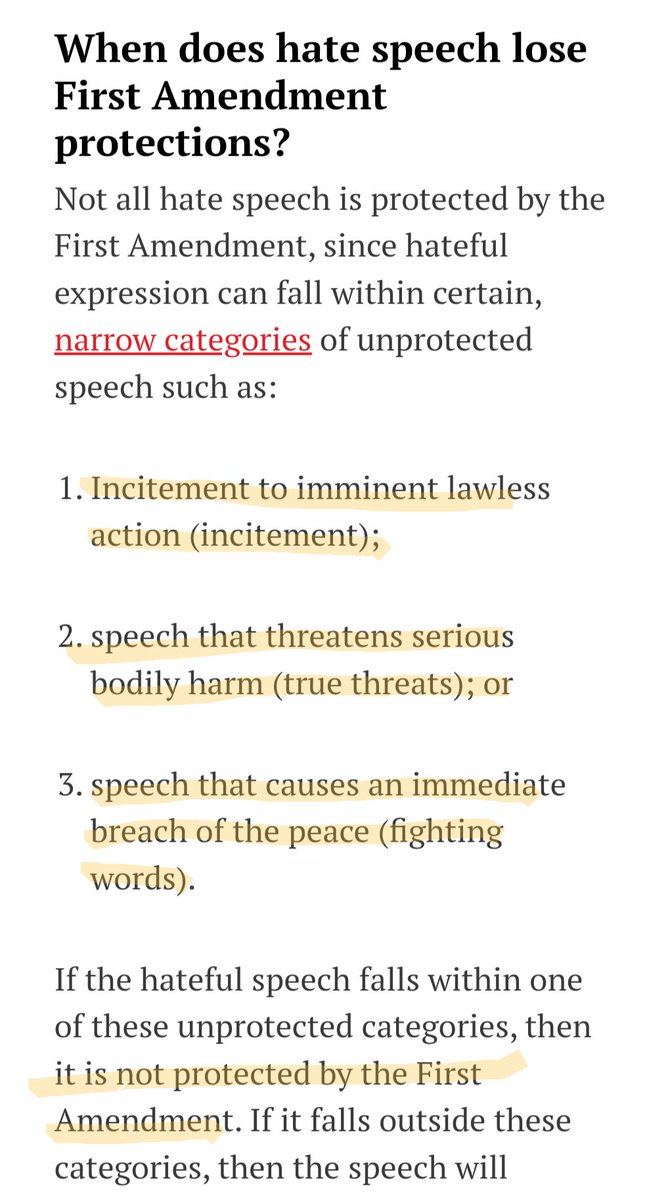 Matt_Fleming321's tweet photo. Republicans do not know what free speech or hate speech is. Tbh, I don't think any of them has ever read the constitution.
#PriorRestraint https://t.co/ySR860Cuz5