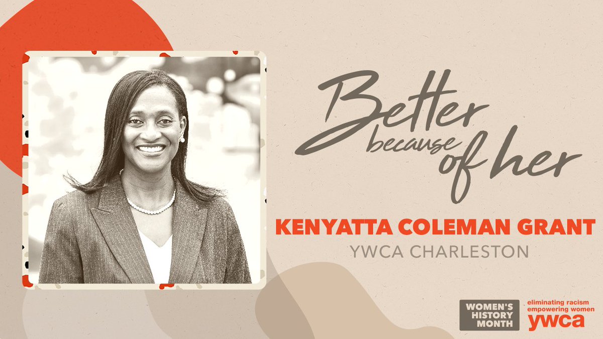 Our #WHM2022 shero of the day is Kenyatta Coleman Grant, Community Organizing Coordinator at the WVCADV and member of the @YWCACharleston Racial Justice Committee, recognized statewide for her reputation and commitment for social justice.

West Virginia is #BetterBecauseOfHer.