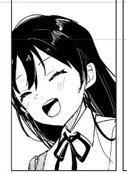 こんな感じのトーン無しでちょっと雑なやつ 