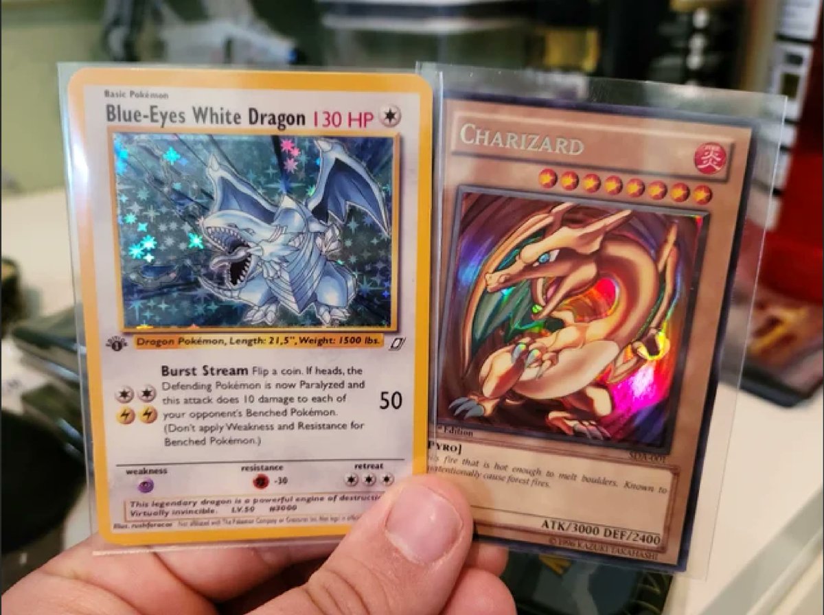This annoys me but its also kinda cool. What are your thoughts? 

#Pokemon #Charizard #YuGiOH #Meme