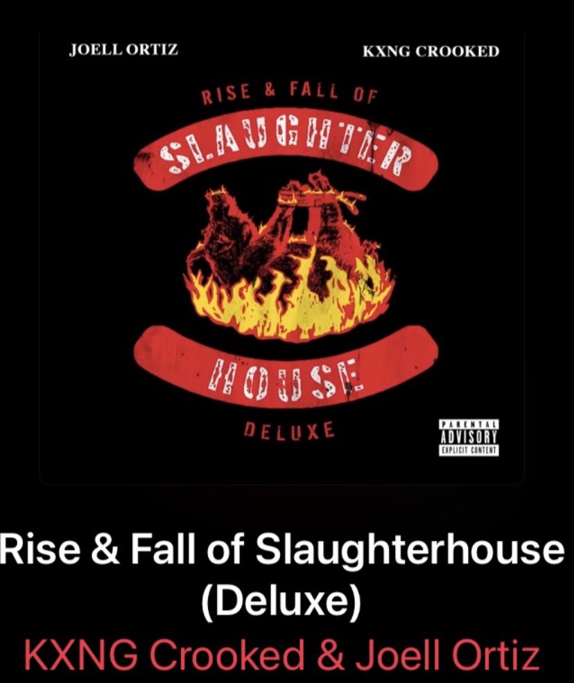 Bars! 🎤🔊🔊🔊
@CrookedIntriago x @JoellOrtiz 
#riseandfallofslaughterhouse #slaughterhouse #hiphop