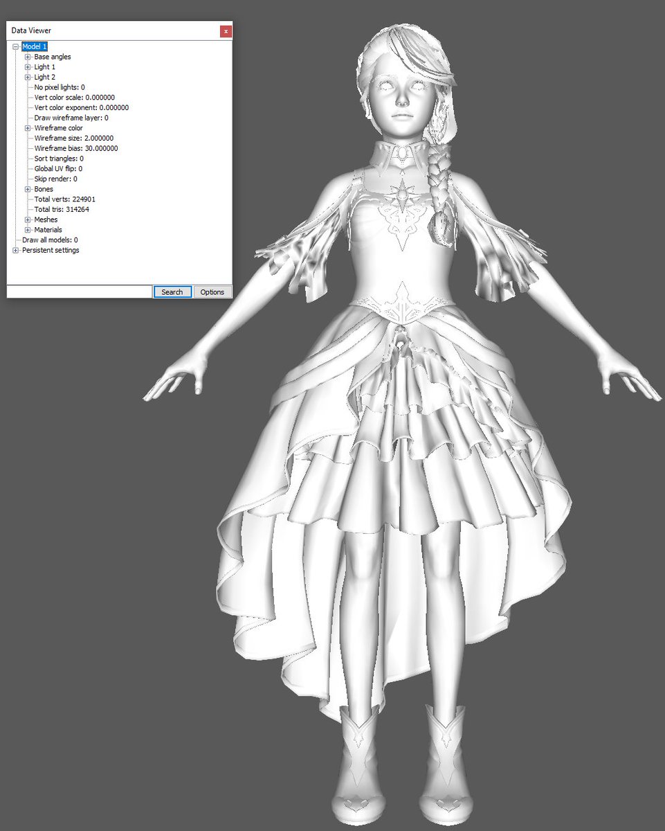 DeathChaos25's tweet photo. FF Origins Strangers of Paradise seemingly has a lot of framerate (and resolution/visual) issues (especially on consoles), it's because their models are genuinely the worst optimized thing I've ever seen, including stuff like 30mb geometry for (some) common enemies. https://t.co/IeZTg5QSMs