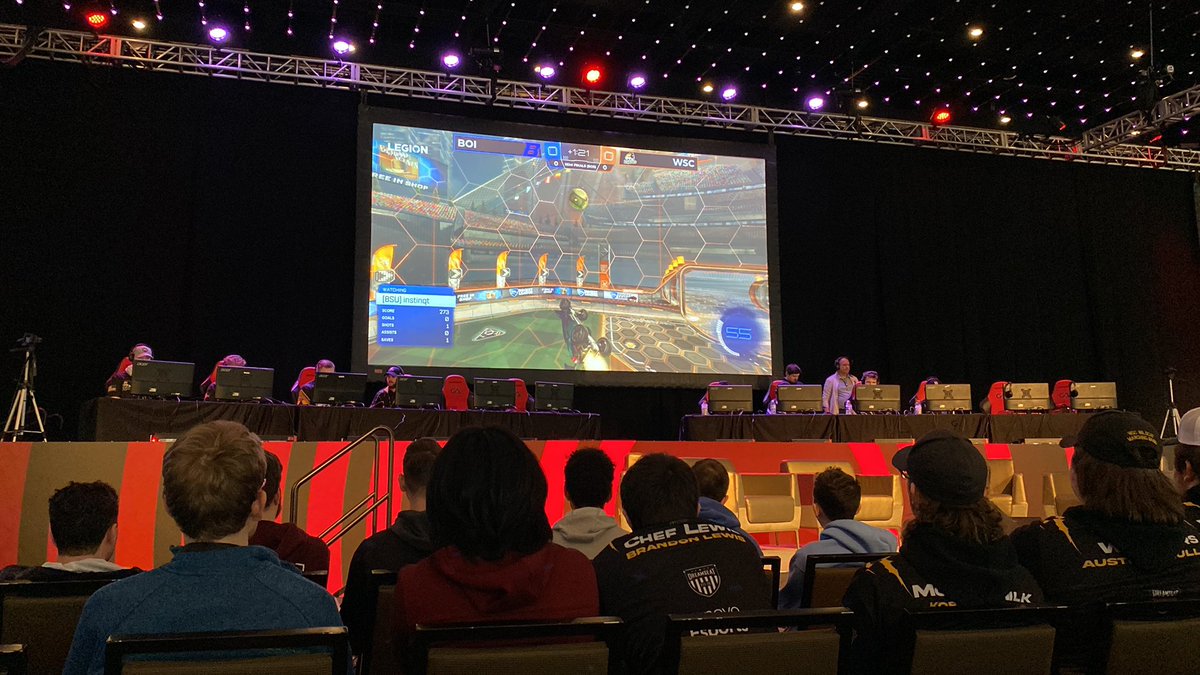 ECAC_Esports's tweet photo. OT OT 

A 2 1/2 minute OT for Game 1 

Winner advances to Grand Finals! 
@WSCEsports vs @BoiseStEsports 

TUNE IN NOW 👇

https://t.co/0LYV6gaHFm https://t.co/XRW2c2XXxy