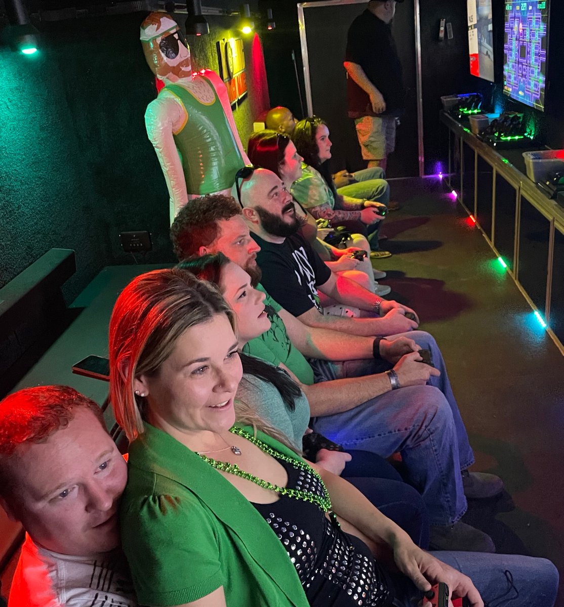 gamekingz2's tweet photo. We host adult events also! Check out this St. Patty’s Day Birthday Party #the1gamekingz @gamekingz2 https://t.co/aoXVVsCWDz