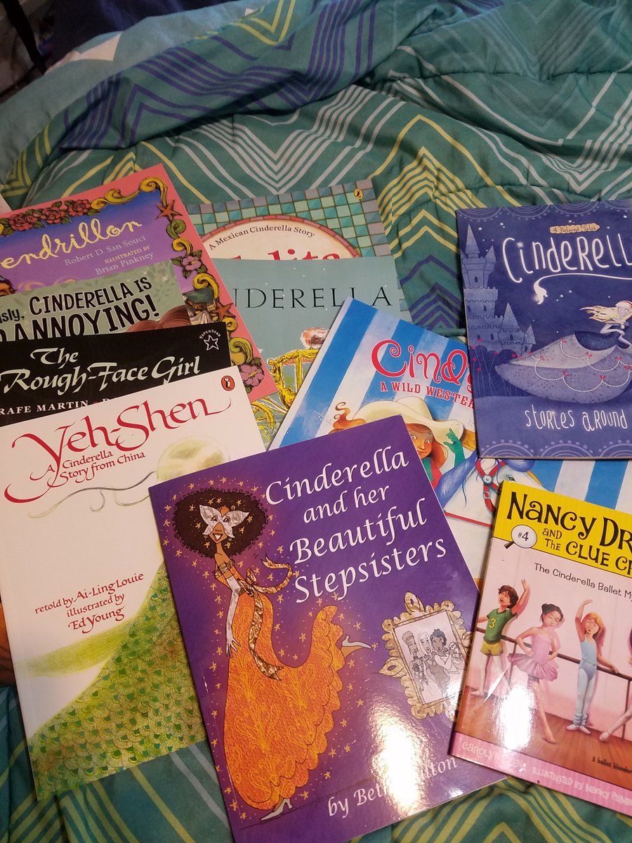 micheledevinney's tweet photo. I'm working on a project for my grad course in children's literature and chose Cinderella as topic because I must include the @TheLesleyWarren version in my annotated bibliography. Advantage to being a student again at my age: you know all the good stuff. https://t.co/kthYgmFYOU