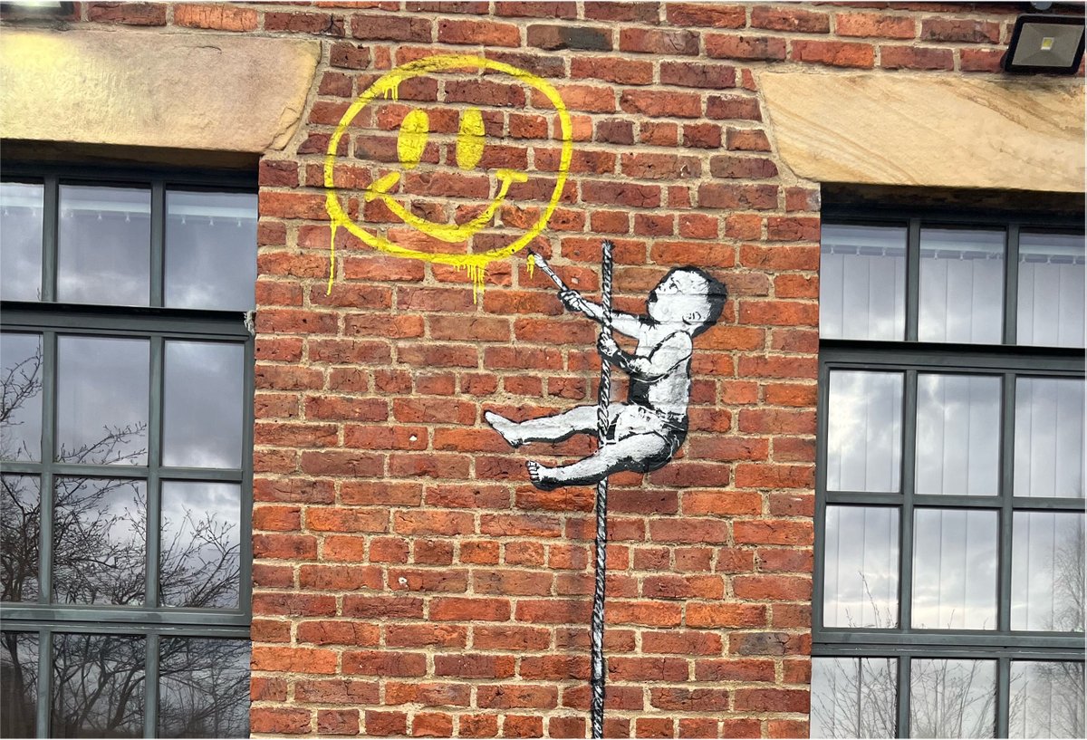 Happiness is out there.

#mreggs #mcrgraff #stencilart #mreggz <a href="/TamesideCorr/">Tameside Correspondent</a>  <a href="/GranadaReports/">ITV Granada Reports</a>  <a href="/ProperMCR/">Proper Manchester</a>  <a href="/liamgallagher/">Liam Gallagher</a>  <a href="/TheMancUK/">The Manc</a>  <a href="/chrishallitv/">Chris Hall</a> @manchestereveningnews #streetart #stalybridge #tameside #dontstopmenow #graffitiblock #Happiness  <a href="/TCA_Tycoons/">TCA Tycoons Academy</a>