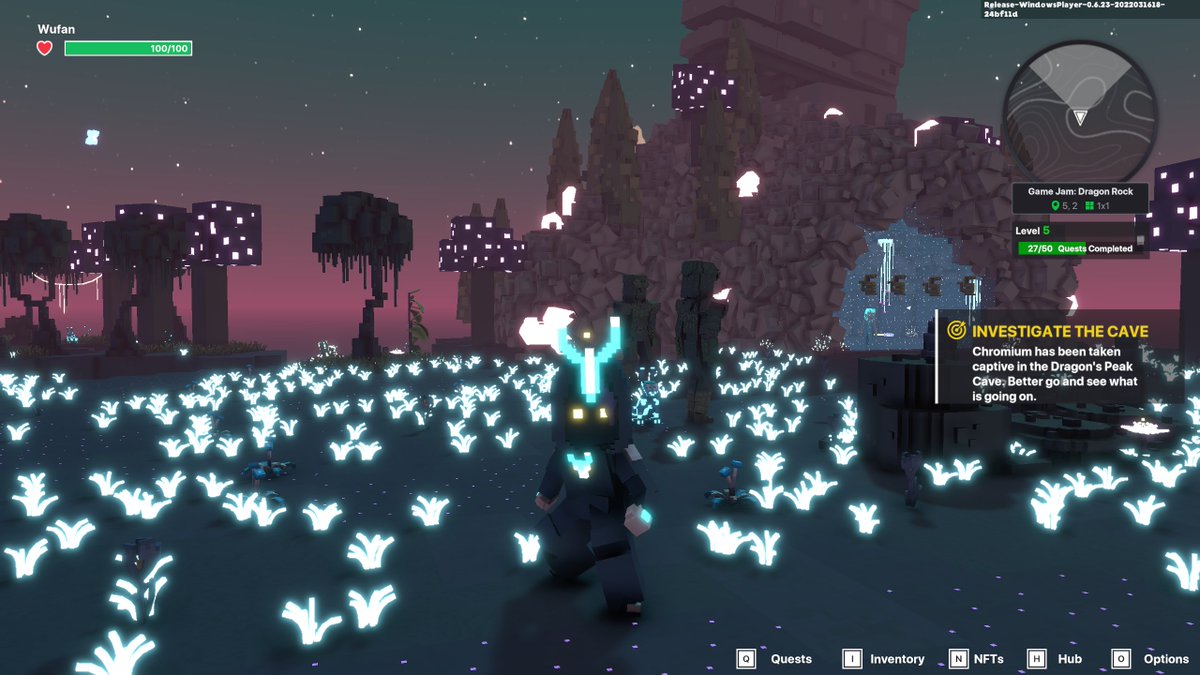 wufan05's tweet photo. Are the flowers on the ground called tears of the moon?
#SandboxAlphaS2Contest @TheSandboxGame https://t.co/teVkOrFXaX