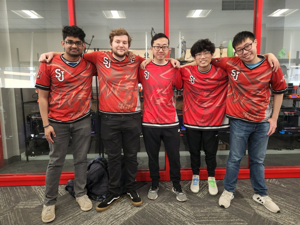 Congrats to StJ eSports LOL Team as they defeat Villanova for a spot in the Semi-Finals on 3/26.