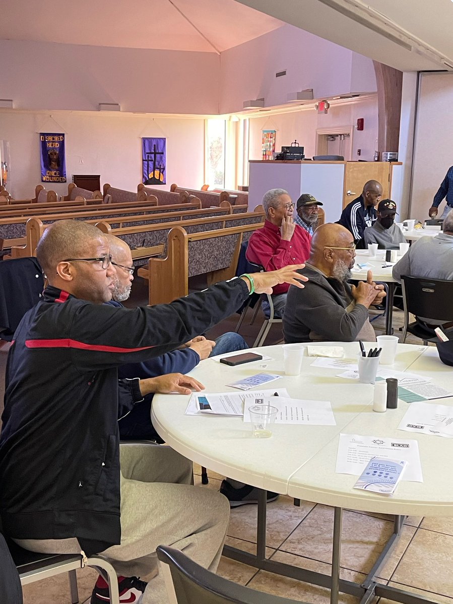 Today we held one of our prostate cancer awareness events at Cornerstone Methodist Church in New Orleans.

We had an informative thought-provoking discussion with men about the impact of prostate cancer in the Black community. We look forward to continuing this work! #BLAC