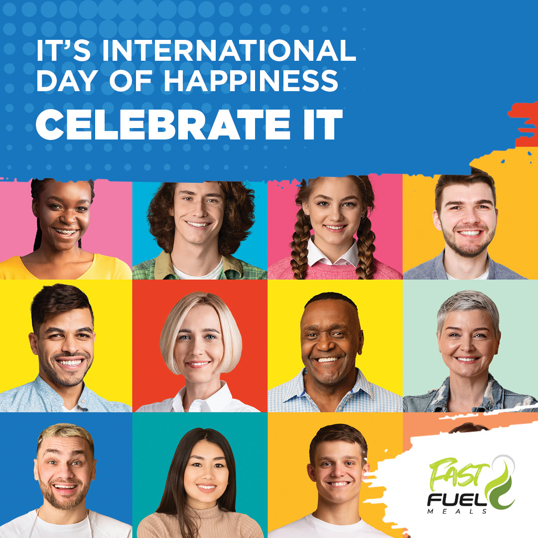 FastFuelMeals's tweet photo. Be happy and smile! 😊 #InternationalDayofHappiness  #FindYourBest

#happinessforallforever #tenbillionhappy #happinessday #choosehappiness #createhappiness #makeithappy https://t.co/rv0iIZjuZw