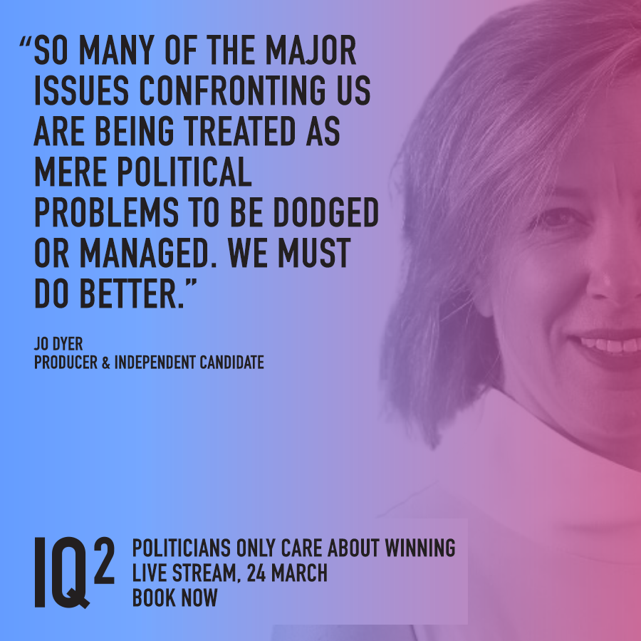 ethics_centre's tweet photo. "So many major issues confronting us are being treated as mere political problems to be dodged or managed. We must do better."
Jo Dyer @instanterudite joins @PruGoward, @billshortenmp & @jakethrupp to discuss political power.
Book now 👉 https://t.co/WWhHW5Bteh
#auspol #IQ2Oz https://t.co/d1K0aRNl19