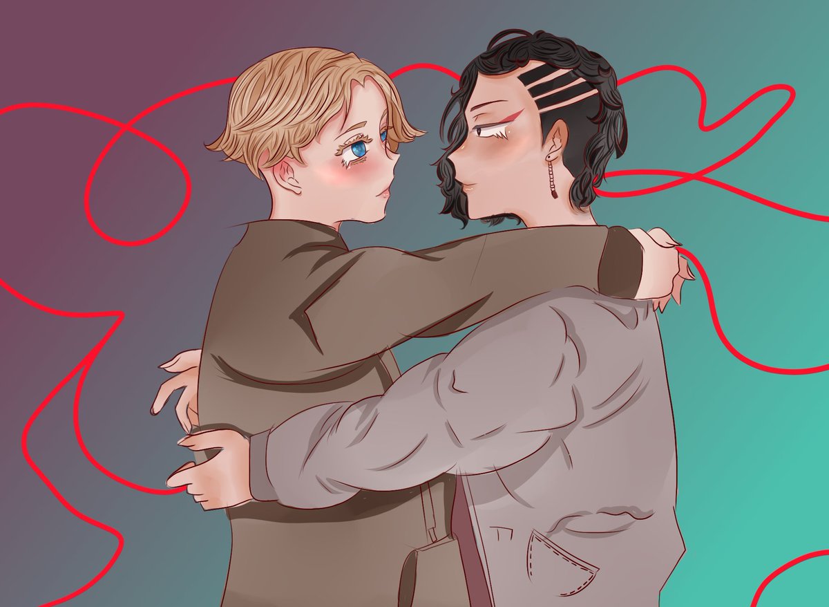 suro_momo_008's tweet photo. #KokoInuWeek || Day 6: Red String of fate
miren como cambio mi estilo de dibujo en menos de 1 seg xdddddd
#KokoInuWeek #ココイヌ #東卍FA https://t.co/MsHeQMXZl1